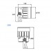 50W CREE COB LED Aussen Fluter Strahler Spot Flutlichtstrahler 15°/23°/38°/45° /60° IP66